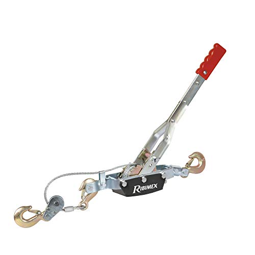 Ribimex Prtirf4T Argano Manuale A Fune, 4 Tonnellate