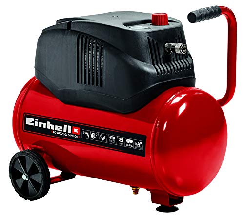 Einhell Tc-Ac 200/24/8 Compressore D'Aria 220-240 V, 50 Hz, 1200 W, 24 Litri