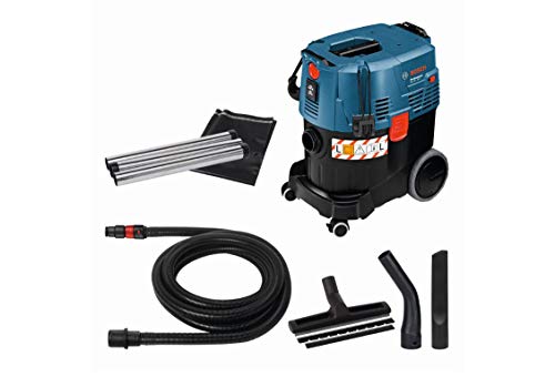 Bosch Professional Aspiratore Industriale Gas 35 L Sfc+ (Motore Da 1200 Watt, Serbatoio Da 35 Litri, Tubo Flessibile Da 3 M)