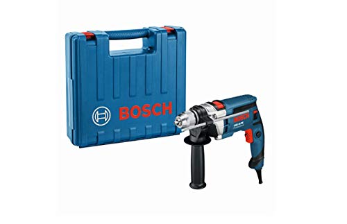 Bosch Professional Trapano Con Percussione Gsb 16 Re (Incl. Mandrino A Cambio Rapido 13 Mm, Asta Di Profondità 210 Mm, Impugnatura Supplementare, In V