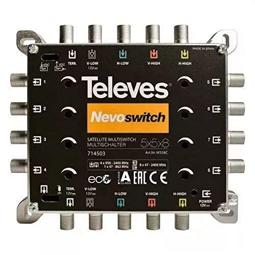 Nevoswitch 5X5X8 "F" Terminal/Cascada