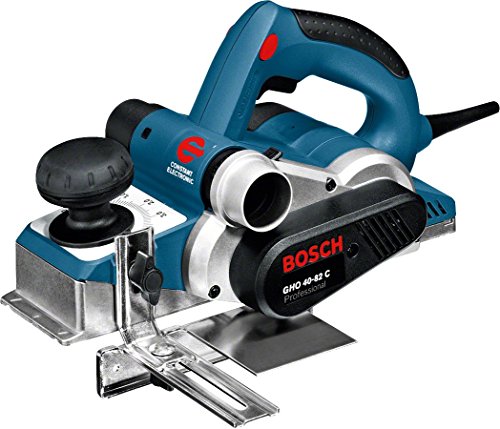Bosch Professional Pialla Gho 40-82 C (Potenza Di 850 Watt, Incl. Battuta Per Scanalatura, Guida Parallela, Sacchetto Raccoglipolvere, Lama Supplement