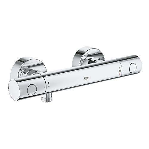 Grohe Grohtherm 34765000 Miscelatore Termostatico Esterno Doccia, Argento