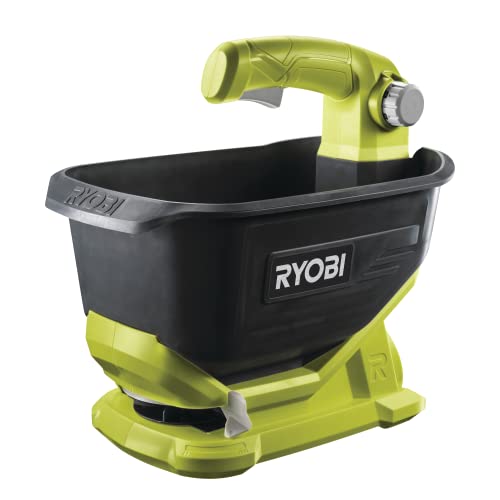 Ryobi Oss1800 - Spargitore Universale, 18 V, Serbatoio Da 4 Litri, Larghezza Regolabile Da 2,5 A 3,5 M, Senza Batteria E Caricatore