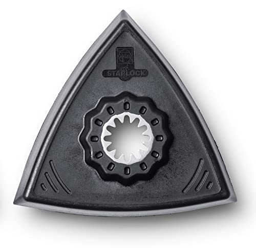 Set Di Fogli Abrasivi Fein (Fissaggio Starlock, Non Perforato, Supporto In Plastica, Forma Triangolare, Lunghezza Bordi 80 Mm) 63806129220