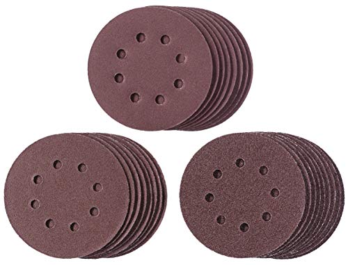 Kwb By Einhell 25 Pezzi Q-Stick - Disco Abrasivo Orbitale (Ø 125 Mm, 25 Dischi Abrasivi, 9 X K60, 8 X K120, 8 X K160, Adatto Per Smerigliatrici Orbita