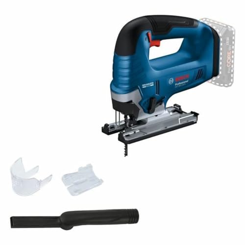 Bosch Professional 18V System Seghetto Alternativo A Batteria Gst 18V-125 B (Con Impugnatura A Staffa, Tagli Inclinati Con Angoli Fino A 45°, 1 Lama P