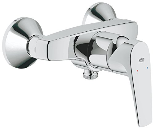 Grohe Gro-23755000 23755000-Grifo De Bañera Y Ducha Montaje En Pared, Nero
