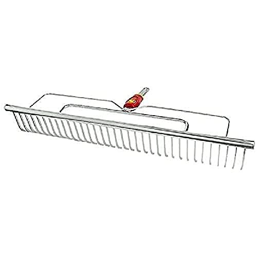 Wolf Garten 71 Aaa 034650 Rastrello Multi Star Uhm, Larghezza Testa 58 Cm, Rosso