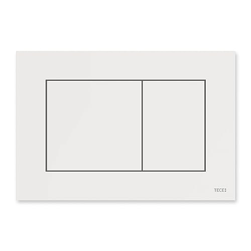 Tece 100300 Placca Di Comando, Bianco