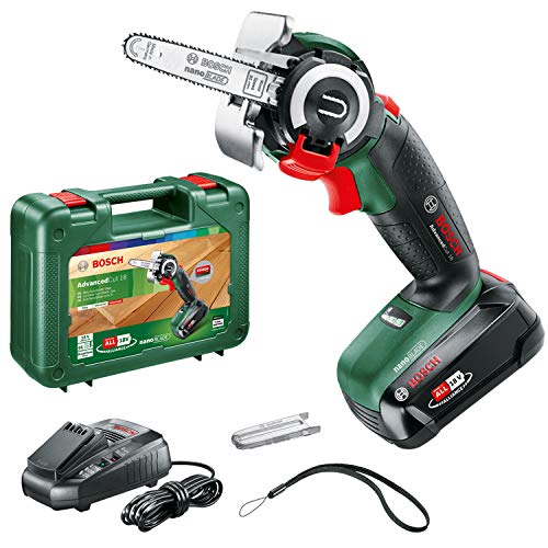 Bosch Home And Garden Microsega A Batteria Nanoblade Advancedcut 18, 1 Batteria, Tecnologia Nanoblade, Sistema Da 18 Volt, Multicolore, ‎11 X 8.5 27 C