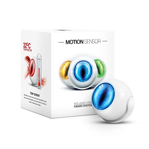 Fibaro Fgms-001 Gen 5 Z-Wave Plus Sensore Di Movimento, Bianco