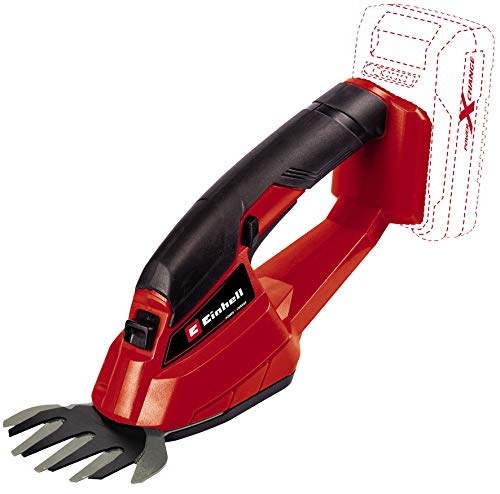 Einhell Ge-Cg 18/1 Li-Solo Forbici A Batteria Power X-Change (18V, Largh.Taglio 100 Mm, Incl. Lama Tagliaerba, Senza Batteria E Caricabatteria)