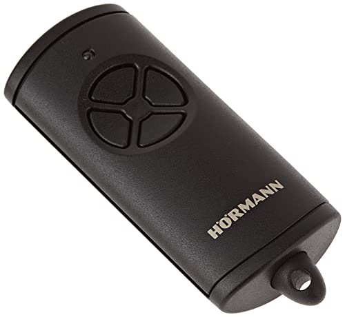 Telecomando Hörmann Hse4 Bs Con 4 Funzioni A Pulsante, Con Portachiavi, Tecnologia Wireless Bisecur, (Per Porta Di Garage, Cancello D'Ingresso, Ecc.),