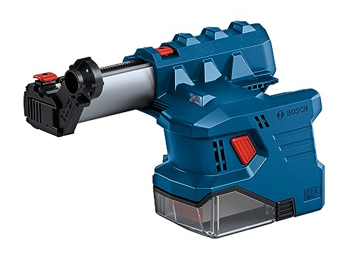 Bosch Professional Martello Perforatore Con Aspirazione Polvere Gde 18V-12 (Con Sds Plus, Per Praticare Fori Da 6 A 10 Mm Di Diametro, Incl. 2 Spazzol