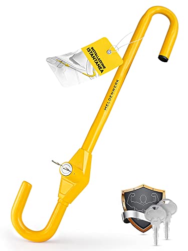 Heldenwerk Blocca Volante Automobile Universale - Antifurto Per Auto Come Immobilizzatore - Bloccasterzo