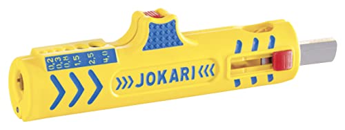 Jokari Secura Super Stripper No. 15 (Strumento Per Spelare I Cavi, Lame Affilate, Per Cavi Ignifughi Ø 8-13 Mm)