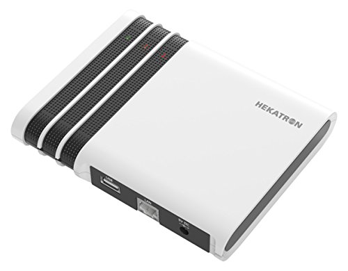 Hekatron 31-6000001-01-Xx Genius Port Radio Ateway Per Rilevatori Di Fumo, Allarmi Antincendio In Qualsiasi Momento E Ovunque