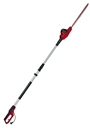 Einhell Tagliasiepi Telescopico Elettrico Gc-Hh 5056 (500 W, Lunghezza Della Potatura 47 Cm, Allungabile 170-250 Cm, Spaziatura Dei Denti 20 Mm, Regol