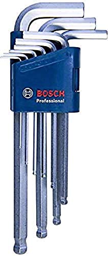 Bosch Professional Set Di Chiavi Angolari Hex Da 9 Pz. (1,5 - 10,0 Mm)