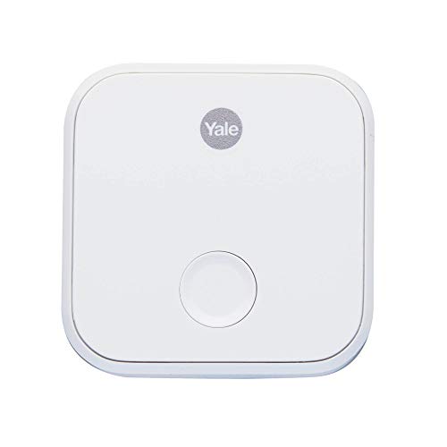 Yale Connect Wi-Fi Bridge Per Serratura Intelligente Linus Smart Lock 05/401C00/Wh, Consente Accesso Da Remoto, Controllo Accessi, Invio Chiavi Digita