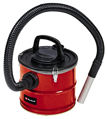 Einhell Aspiracenere Senza Sacchetto Tc-Av 1718 D (1.200 Watt, Potenza Aspirante 170 Mbar, Serbatoio In Lamiera Da 18 L Con Bloccaggi Rapidi, Prefiltr
