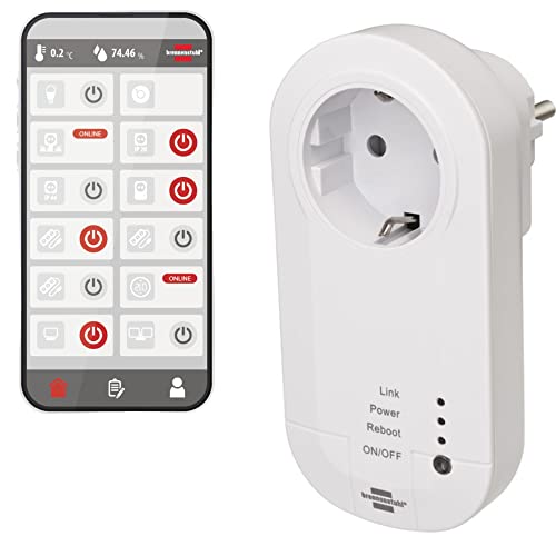 Brennenstuhl Presa Multipla Connect Wifi 433Mhz Trasmettitore Wa 3600 Lrf01 433