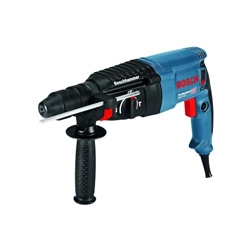 Bosch Professional Martello Perforatore Gbh 2-26 F (Motore Da 830 Watt, Mandrino Intercambiabile Sds Plus, Potenza Del Colpo: 2,7 J, In Valigetta)
