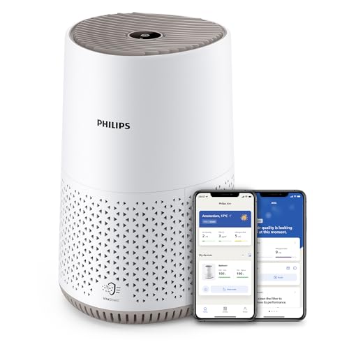 Philips Purificatore D'Aria 600 Series. Silenzioso E A Efficienza Energetica. Per Chi Soffre Di Allergie. Il Filtro Hepa Rimuove Il 99,97% Degli Agent