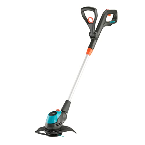 Gardena Trimmer A Batteria Easycut 23/18V P4A Senza Batt.: Tagliabordi Con Diametro Di Taglio 230 Mm, Impugnatura Regolabile, Archetto Protezione Pian