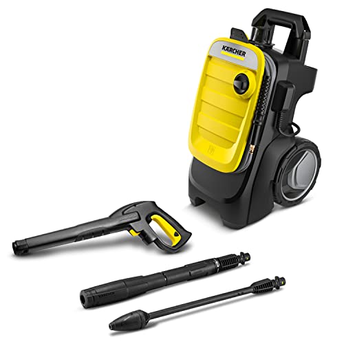 Kärcher Idropulitrice K 7 Compact Da 180 Bar, Dimensioni Compatte, 2 Lance: 1 Ugello Mangia Sporco, 1 Vario Power, Erogazione Detergente Dalla Lancia,