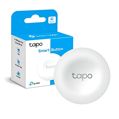 Tp-Link Tapo S200B Pulsante Intelligente Smart Button, Azioni Intelligenti, Controlla I Dispositivi Intelligenti Con Il Pulsante, Allarme Con Un Clic,