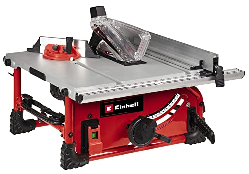 Einhell Sega Circolare Da Banco Modello Te-Ts 254 T (2.000 Watt, Soft Start, Piano In Alluminio, Prolunga, Guida Parallela, Guida Angolare, Interrutto