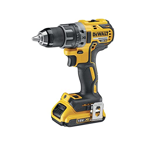Dewalt Trapani Avvitatori - 2 Velocita’ 18V Motore Brushless Mandrino Autoserrante 1.5-13Mm, Dcd791D2-Qw