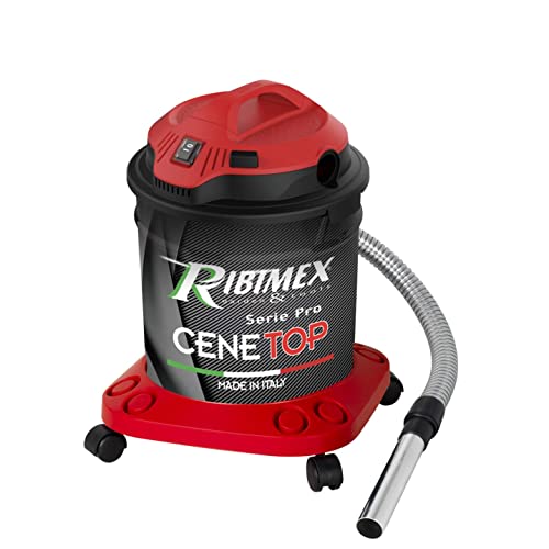 Ribimex - Aspiracenere Elettrico Cenetop Con Pulizia Filtro, 18 L, 1200 W - Prcen012