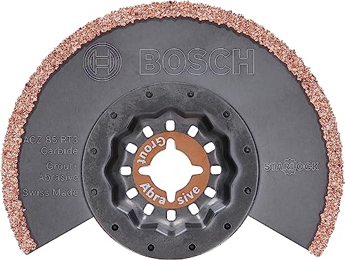 Bosch Accessories Lama Utensile Multifunzione Segmentata In Metallo Duro Riff, 85 Mm