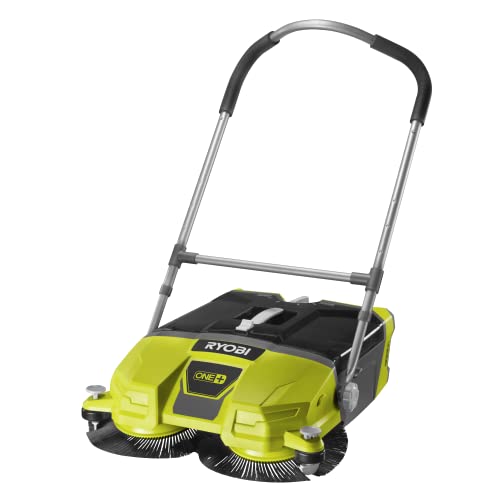 Ryobi 5133004365 R18Sw3 - Scopa Elettrica (18 V, Larghezza Paletta 53 Cm, Interruttore A Leva, Contenitore Di Raccolta 17 L, Senza Batteria)