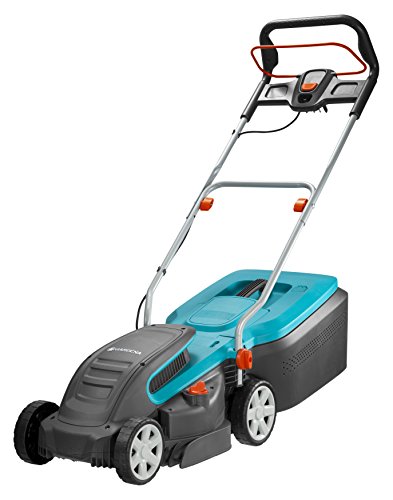 Tosaerba Elettrico Gardena Powermax 1400/34: Per Superfici Sino A 400 M², Larghezza Di Taglio 34 Cm, Capacità 40 L, Altezza Taglio 20-60 Mm (5034-20)