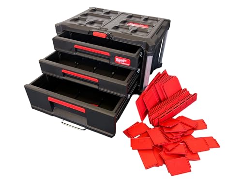 Packout 2 Cassetti + 1 Cassetto Alto Milwaukee
