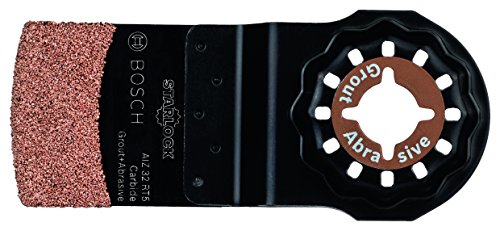 Bosch Professional 1X Lama Per Tagli Dal Pieno Aiz 32 Rt5 (Per Materiale Abrasivo, Ø 32 Mm, Accessorio Utensile Multifunzione)
