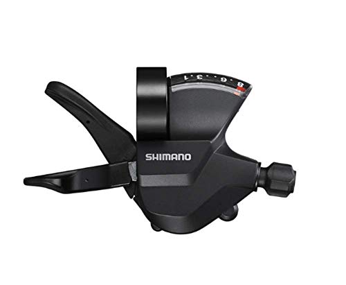 Shimano Sl-M315 Leva Del Cambio Unisex, A 8 Marce, Di Colore Nero