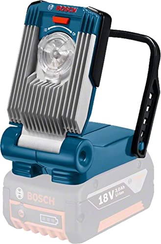 Bosch Professional 18V System Luce A Led A Batteria Gli Variled (Luminosità Max. 420 Lumen, Batterie E Caricabatteria Non Inclusi, Confezione In Carto
