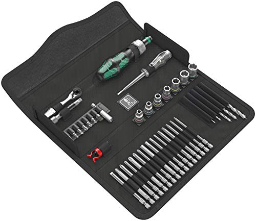 Wera, Kraftform Kompakt H 1 Legno, 41 Pezzi