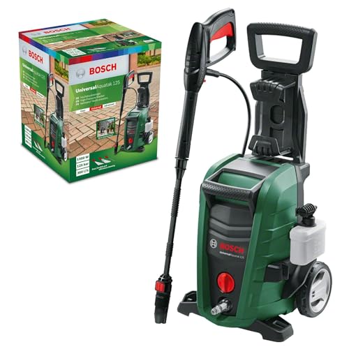 Bosch Home And Garden Idropulitrice 1500 Watt, Pressione 125 Bar, Multicolore, 44.4 X 37.2 36.3 Cm