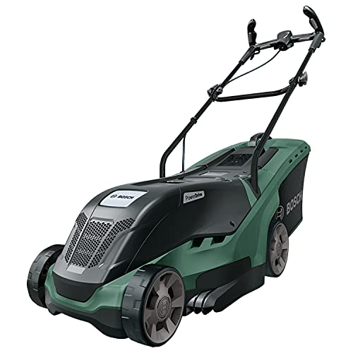 Bosch Home And Garden Tagliaerba Universalrotak 450, 1300 Watt, Larghezza Di Taglio: 34 Cm, Rasa Fino A 450 M², Confezione In Cartone