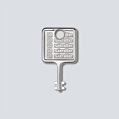 Siedle 210007019 - Chiave Sied Per Mr 511/512/513/514/524-. Acciaio Inox