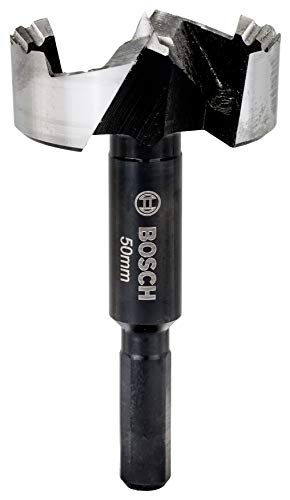 Bosch Accessories Punta Forstner Bosch Professional (Legno, Ø 50 Mm, Lunghezza 90 Mm, Accessorio Per Trapano)