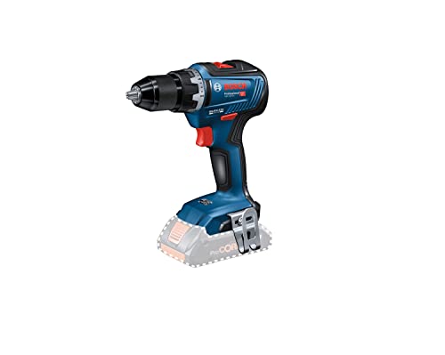 Bosch Professional 06019H5202 Gsr 18V-55-Avvitatore Senza Batteria, 18 Volt, Max. Momento Torcente: 55 Nm, In Scatola Di Cartone, 18 V, Blu