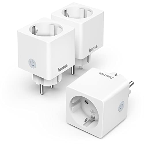 Hama - Set 3 Prese Wifi Schuko, 3680 W, 16 A