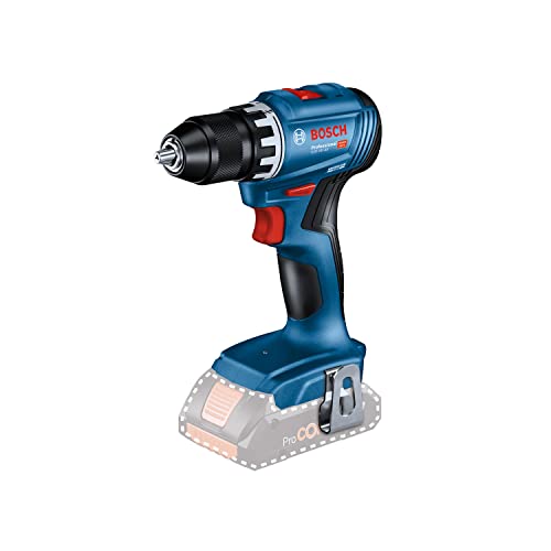 Bosch Professional 18V System Trapano Avvitatore A Batteria Gsr 18V-45 (Velocità Di 1.900 Giri/Min, Senza Batterie E Caricabatteria)